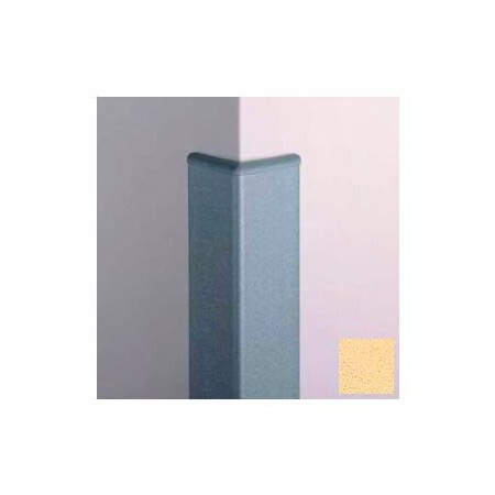 Pawling Surface Mounted Corner Guard 90Deg, 3'' Wings, 4'H W/Caps, Saffron CG-10R-4-569